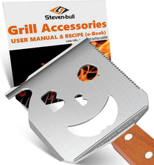 Grillspatel 7-in-1 Multifunktions-Grillwerkzeug für Männer