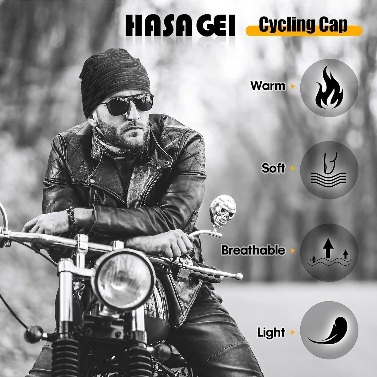 Warme Laufmütze für Herren & Damen – Beanie für Sport & Freizeit