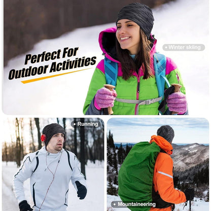 Warme Laufmütze für Herren & Damen – Beanie für Sport & Freizeit
