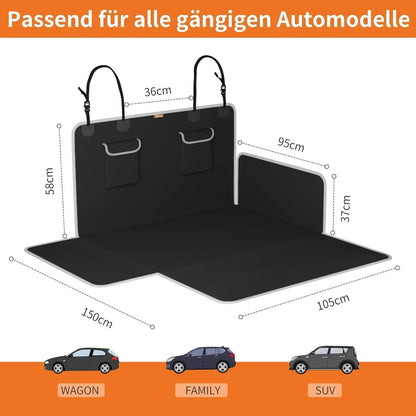 Toozey Kofferraumschutz Hund Universal Auto Kofferraum