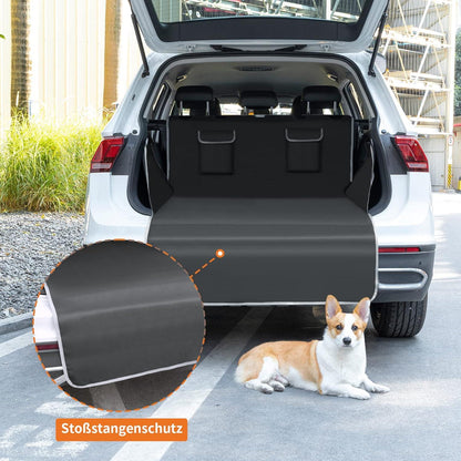 Kofferraumschutz Hund wasserdicht XL Schwarz 208x105cm