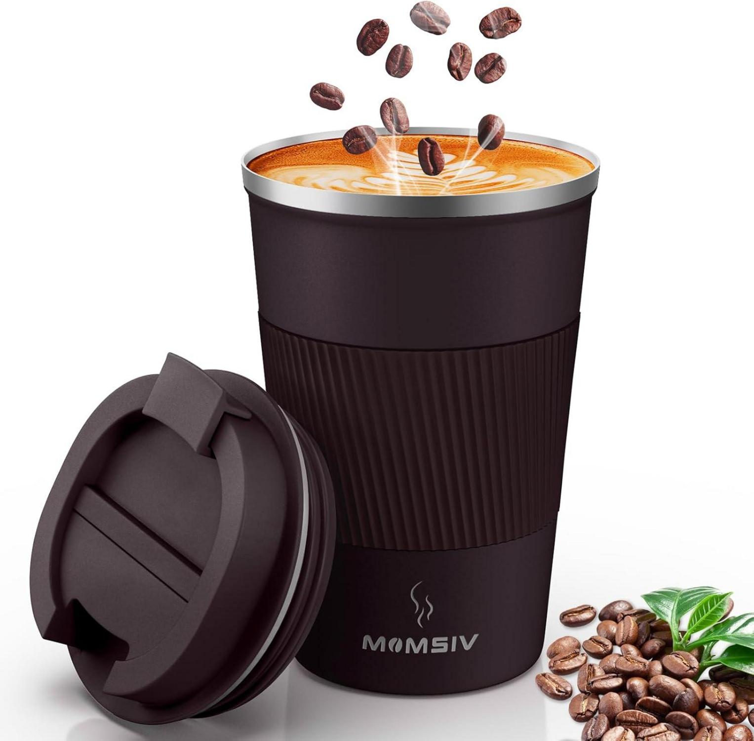 Thermobecher Isolierbecher 380ml Edelstahl Travel Mug Vacuum Becher