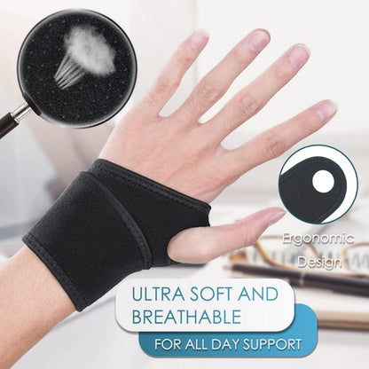 Handgelenkbandage 2er Set für Sport und Alltag atmungsaktiv