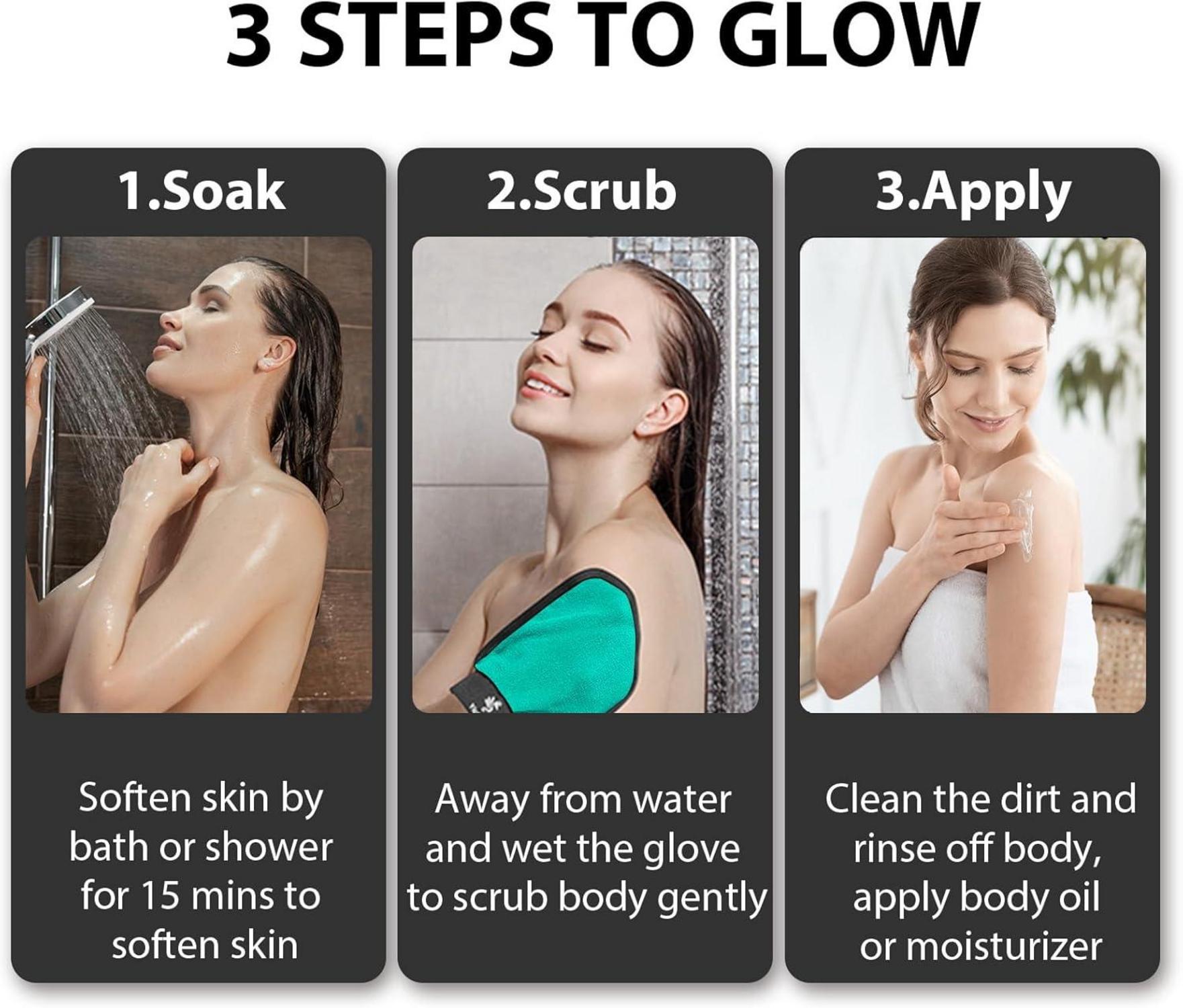 Koreanische Peeling-Handschuhe für
