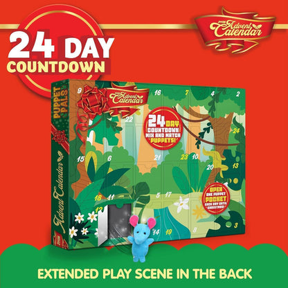 JOYIN 2026 Weihnachts-Adventskalender mit Fingerpuppen für