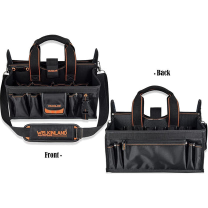 Werkzeugtasche Elektriker/HLK mit Steckdosen-Organizer