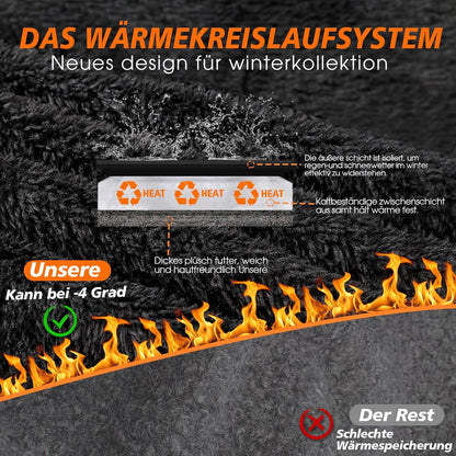 Winterhandschuhe wasserdicht Ski Snowboard Touchscreen