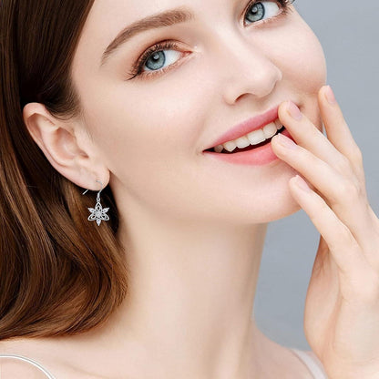 925 Sterling Silber Keltische Mond Ohrringe 17mm für Frauen