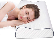 Memory Foam Nackenstützkissen waschbarer Kissenbezug höhenverstellbar