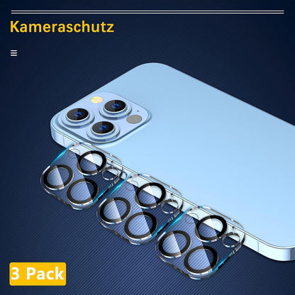 Kameraschutz iPhone 13 Pro/Pro Max 3er Pack Kratzfest
