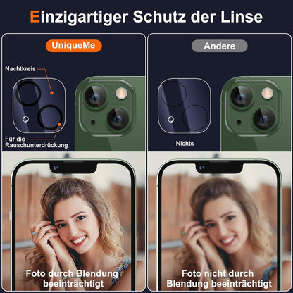 Kameraschutz für iPhone 13/13 mini, 3er Pack, 9H Härte, Kratzfest