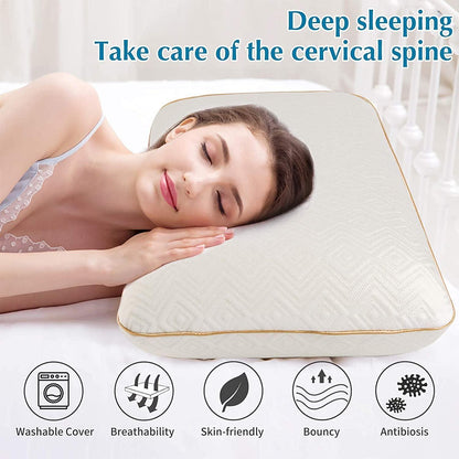 Memory Foam Kopfkissen Nackenkissen Ergonomisches Schlafkissen