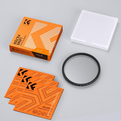 67mm Variabler ND Filter ND2-ND400 Slim Neutral Graufilter