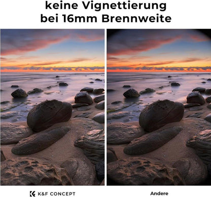 77mm Variabler ND Filter ND2-ND400 Slim Neutral Graufilter