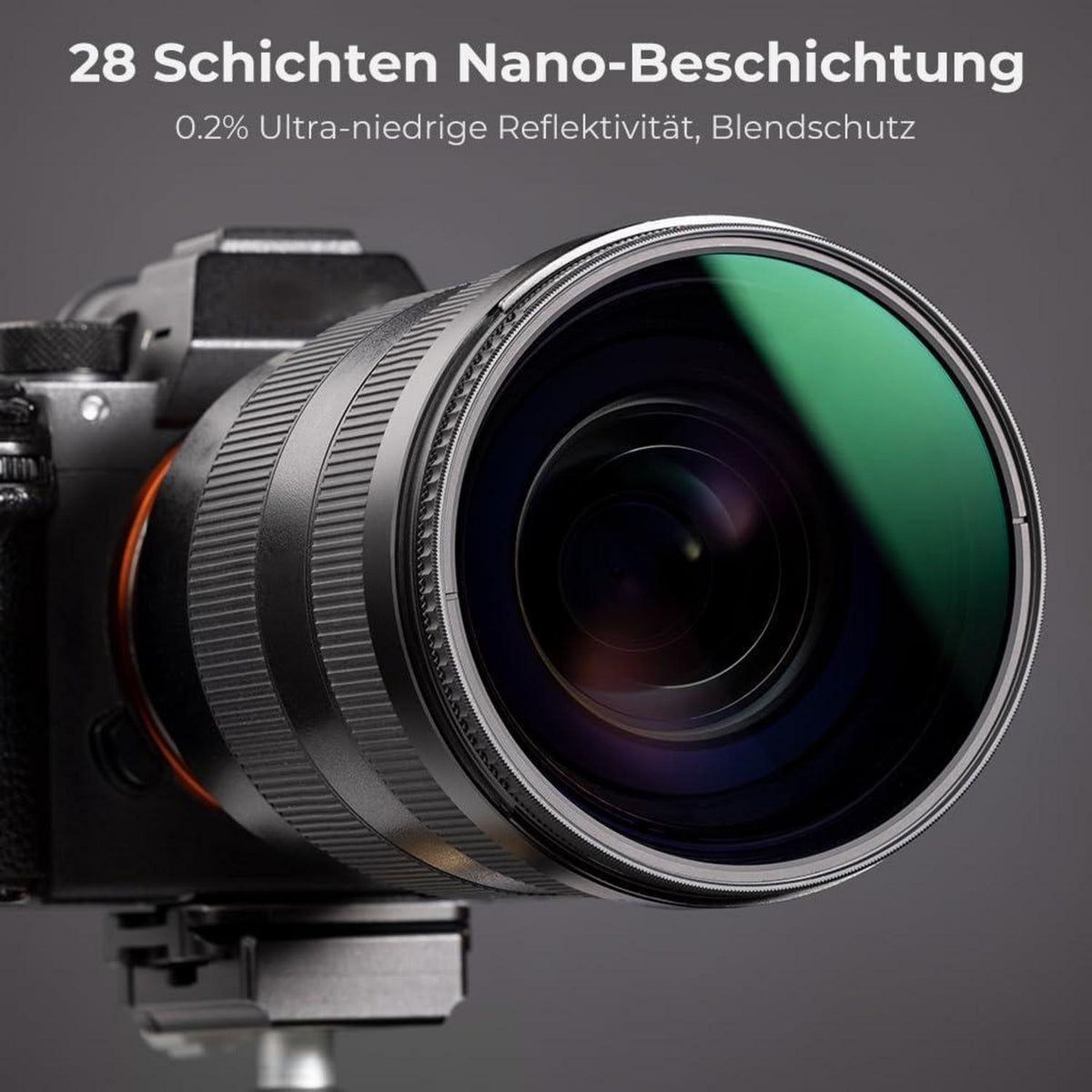 Polfilter 86mm CPL mit 28x Vergütung für mehr Kontrast