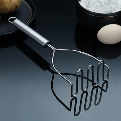Edelstahl Kartoffelstampfer mit