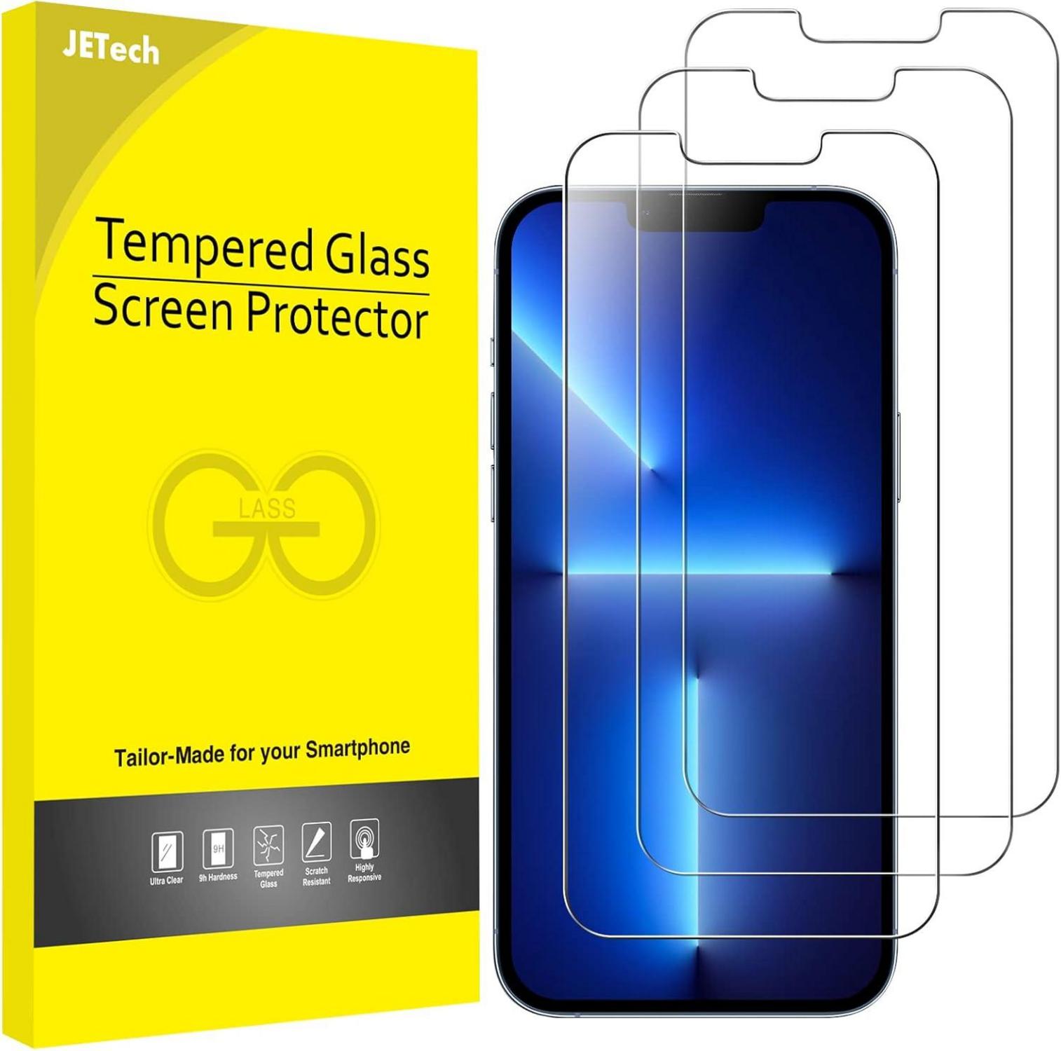Displayschutzfolie Panzer Glas iPhone 13 Pro Max 6,7 Zoll 9H 3 Stück