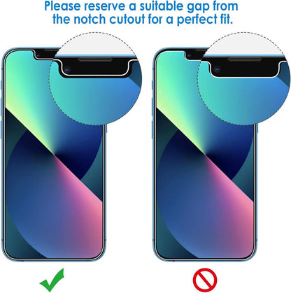 iPhone 13 Pro Max Panzerglas Schutzfolie 3er Pack