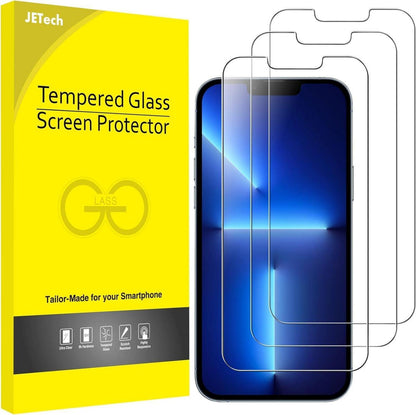 iPhone 13 Pro Schutzfolie aus gehärtetem Glas 3 Stück
