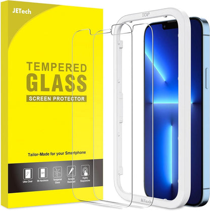 Displayschutzfolie iPhone 13 Pro Max 6,7 Zoll Panzerglas 2 Stück