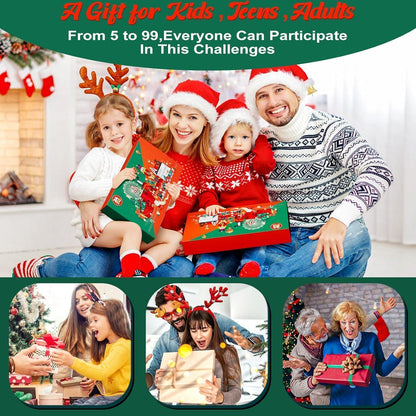 Adventskalender 2026 Knobelspiele Kinder Metall Holz Puzzle