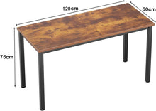 SogesHome Schreibtisch 120x60x75 cm PC Workstation Home