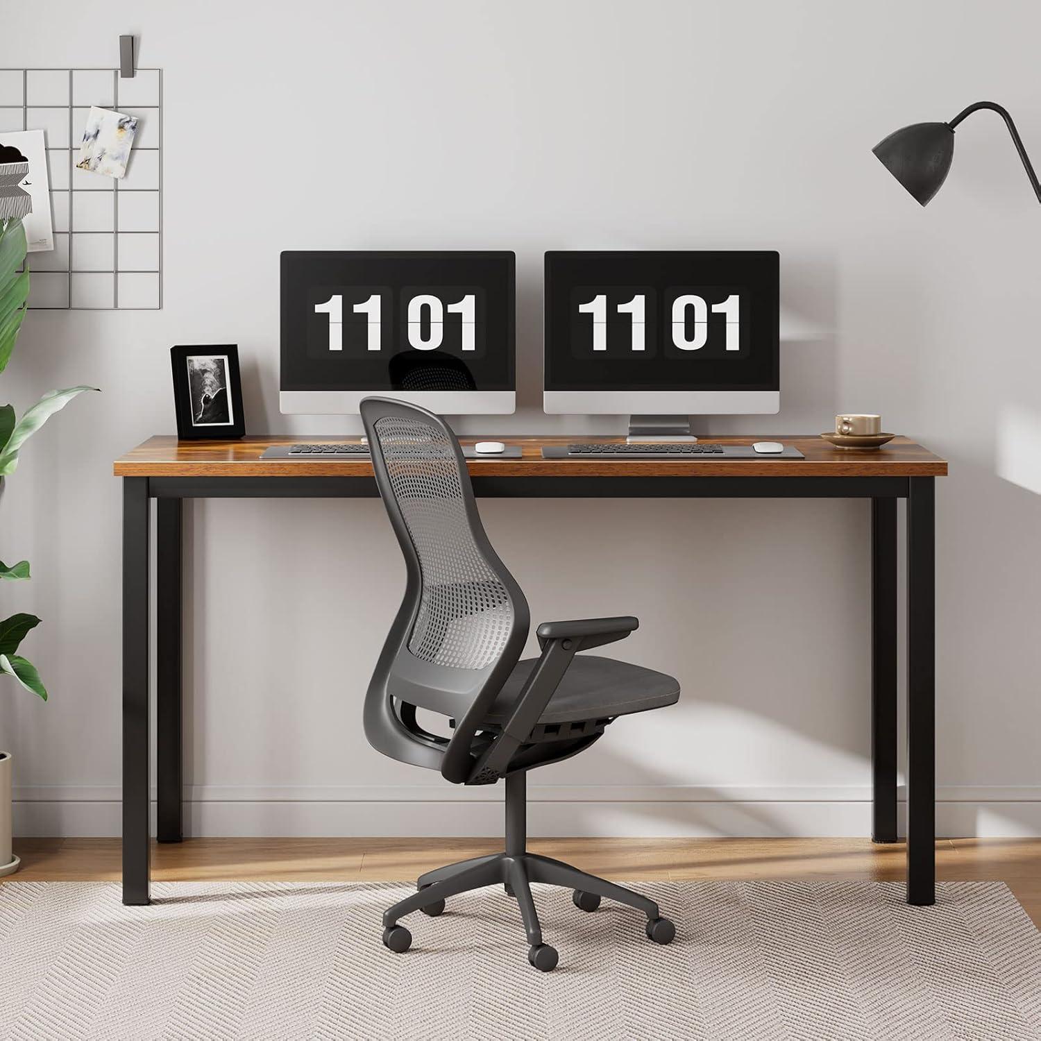Schreibtisch Computertisch 120x60x75 cm PC Workstation Home Office