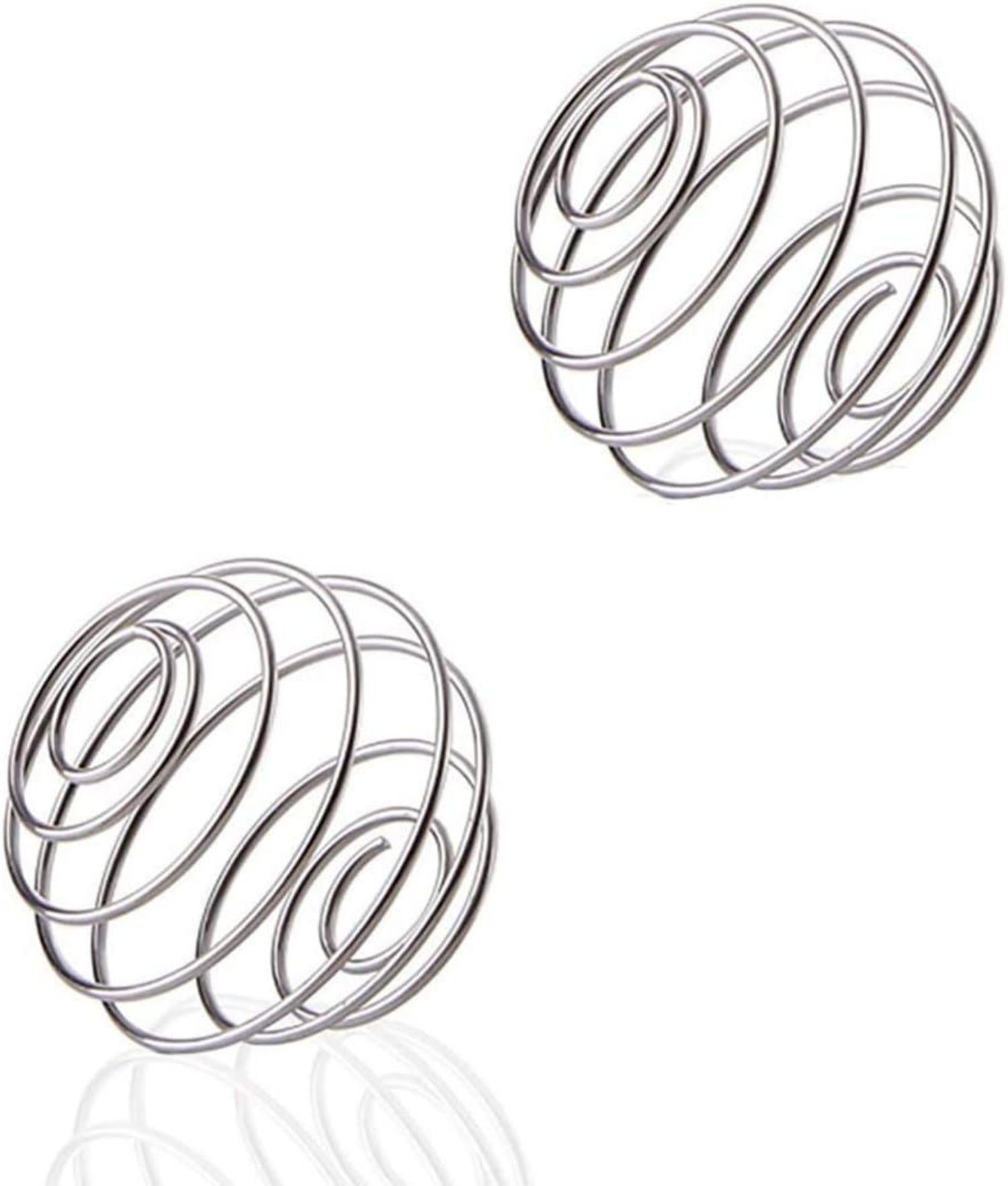 2 Stück Stainless Steel Blender Mixing Ball Protein Shaker Ball 5.5cm