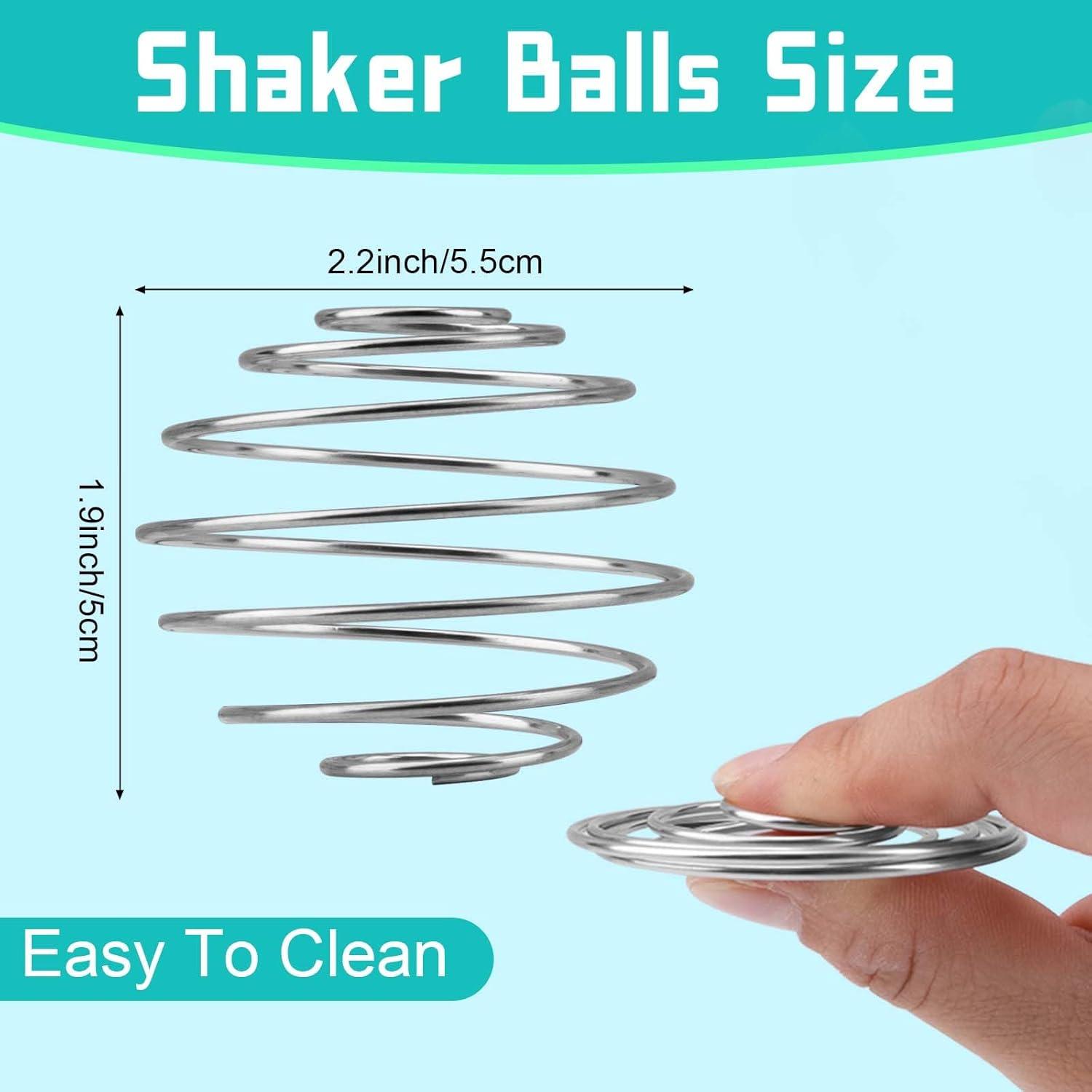 2er Pack Stainless Steel Blender Mixing Balls 5.5cm for