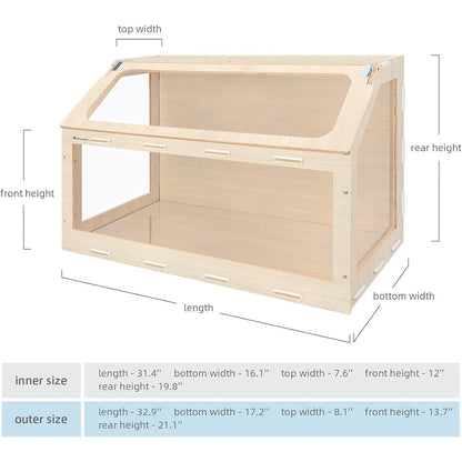 Niteangel Vista Hamsterkäfig MDF Aspen für syrische