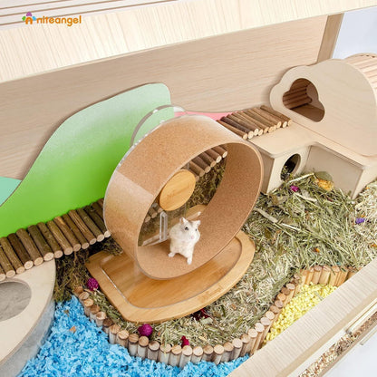 Niteangel Vista Hamsterkäfig MDF Aspen für syrische