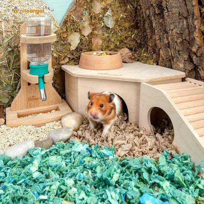 Niteangel Birkenkammer Hamsterversteck Haustierhaus Holz