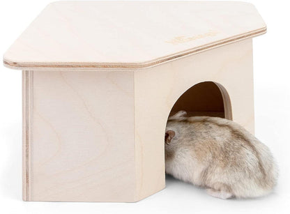 Niteangel Birkenkammer Hamsterversteck Holz Waldhaus sicherheit