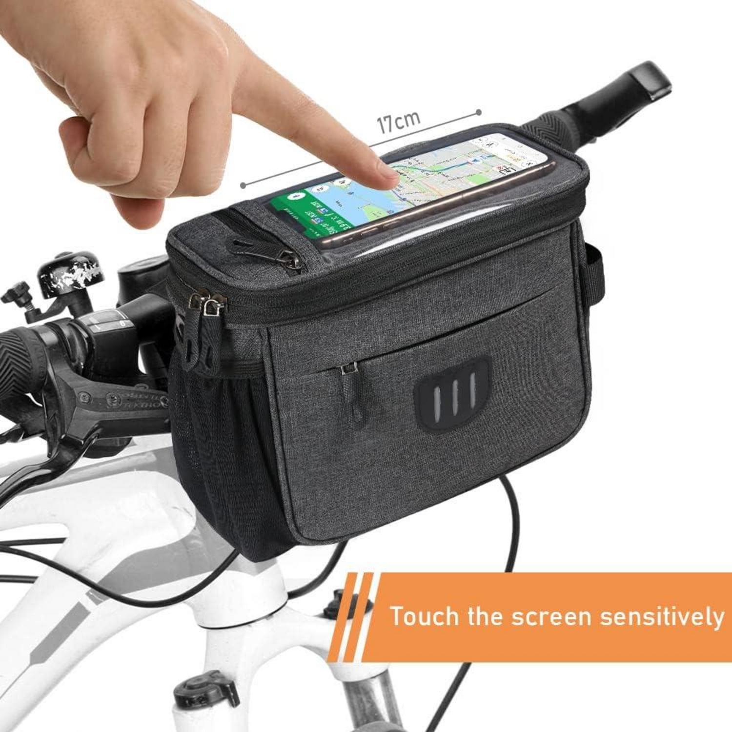 Fahrradkorb Tasche 6L Touchscreen Wasserdicht Sonnenschutz