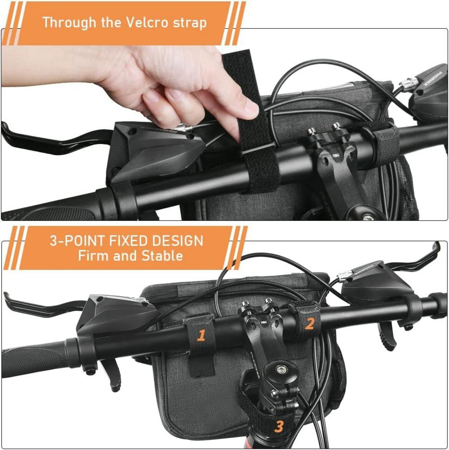 Fahrradkorb Tasche 6L Wasserdichter Touchscreen für