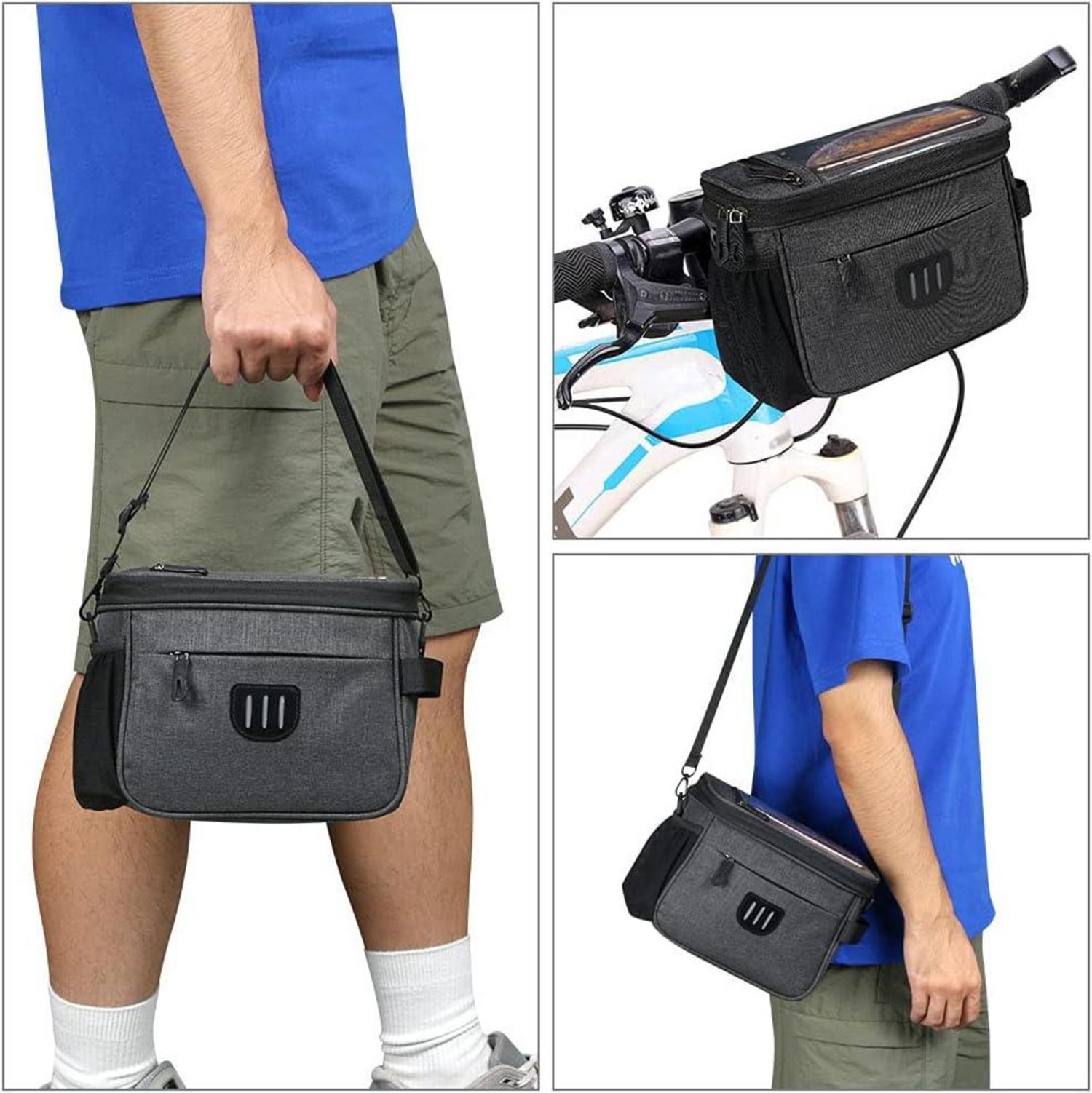 Fahrradkorb Tasche 6L Wasserdichter Touchscreen für