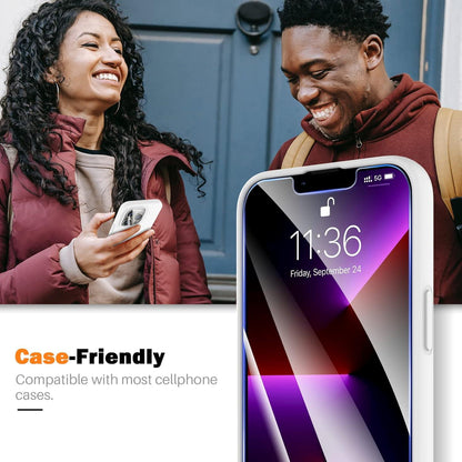LK 3+3 Stück Hartglas und Kameraschutz für iPhone 13 Pro Max, kratzfest und blasenfrei, Ultra HD 9H Härtegrad