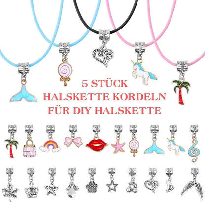 DIY Schmuck Making Kit für Mädchen - Charm Armband Set 102-teilig