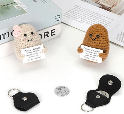 Handgemachte Positive Kartoffel Puppe Glücksbringer Geschenk Frauen