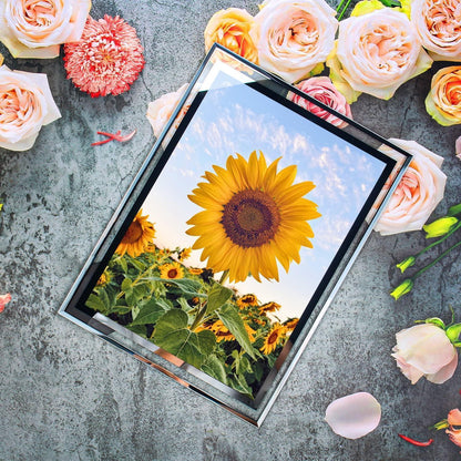 Bilderrahmen A4 Glas Personalisiert Fotorahmen