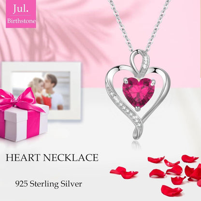 Silber Herz Halskette Damen 925 Sterling Silber Geschenk