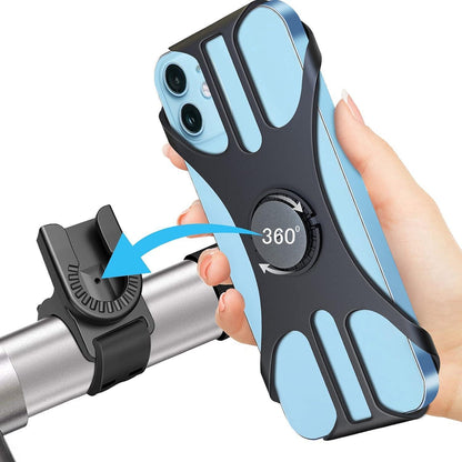 Handyhalterung Fahrrad Universal 360° Abnehmbar 4,0-7,0 Zoll