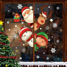 Weihnachtsdeko Aufkleber Fensterbilder Winter Deko