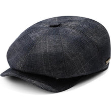 Schiebermütze Herren Sommer Braun Verstellbar Hut Tweed
