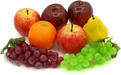 Künstliche Früchte Set 8 Stück Gefälschte Obst-Dekoration