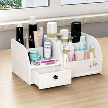 Make-up Organizer mit Schubladen, Weiß, Platzsparend