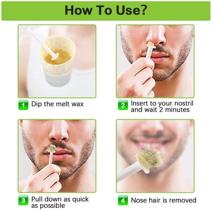 Nose Wax Kits Nasenwachs Set 100g Wachs 20 Applikatoren