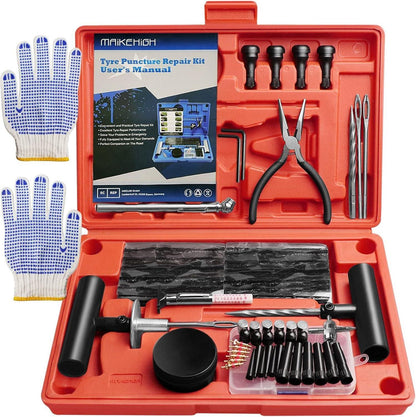 Reifenreparaturset Auto - 100-teiliges Set für