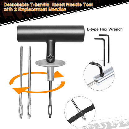 Reifenreparaturset Auto - 100-teiliges Set für