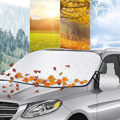 Frontscheibenabdeckung Windschutzscheibe Auto Magnetisch Winter